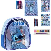 Disney Lilo & Stitch Ausmal-Rucksack Kreativer Kinderrucksack zum Selbstgestalten