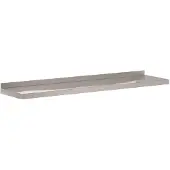 CombiSteel Rfs Wandbord inklusive Konsolen aus Edelstahl AISI 430 1800x300x36mm