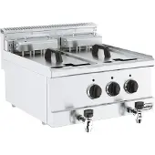 CombiSteel Base 600 El. Friteusen 2X10L