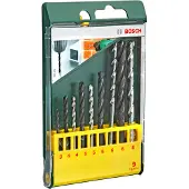 Bosch Metall- und Steinbohrer-Set, 9-teilig - 2607019443