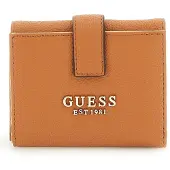 GUESS Geldbörse Laurel II SLG Petite Trifold Wallet Cognac