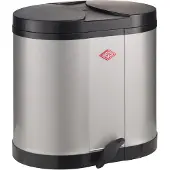 Wesco Tret-Ökoabfallsammler "Beta" 30000 ml silber