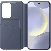 Samsung Original Galaxy S24 Hülle - Kunststoff - Klapphülle - Lila