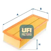 Ufi Luftfilter 30.719.00