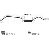 ERNST Endschalldämpfer 350044
