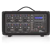 SubZero SZ-PMIX6-MP3 6-Kanal-Powermixer mit Digital Media Player