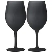 Brunner 2er-Set Weingläser Blacksatin