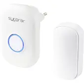 Sygonix SY-5225388 Funkklingel Komplett-Set batterielos, mit Blitzlicht