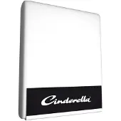 Cinderella Spannbettlaken White 35 cm (Jersey)-90 x 200 cm