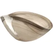 Leonardo Glasschale Alabastro Beige 38 x 20 cm