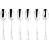 Sambonet Espresso Löffel Bloom Inox Grau (6-teilig)