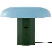 &tradition Montera JH42 Tischleuchte Forest/Sky - &Tradition &Tradition, Montera JH42, dimmbar, Grün, für Wohnzimmer, Aluminium, Design
