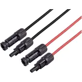 Bkl Electronic 2800031 Verlängerungskabel 4 mm² Kabellänge 2 m