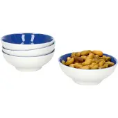 Ritzenhoff & Breker 4er Set Schale 8cm flach Indigo-Blau Doppio - Ritzenhoff 64230