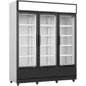 CombiSteel Kühlschrank mit 3 Glastüren