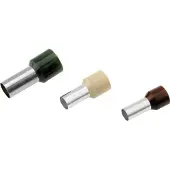 Cimco 187231 Aderendhülse 10 mm² Teilisoliert 100 St.