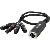 SHOWGEAR CS-4F/5 4 Kanal DMX Shuttle