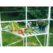 Vitavia Ablagetisch BxTxH: 122x52x10 cm, Aluminium, abklappbar, für Pavillon Hera 4500