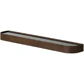 Audo Copenhagen Epoch Wandregal, dunkelbraun, 118 cm, Holz, Haken - Audo , Epoch, Holz, für Wohnzimmer, Holz, Design