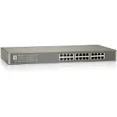 Level One FSW-2450, Unmanaged, Fast Ethernet (10/100), Vollduplex, Rack-Einbau