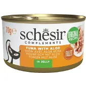 Schesir Thunfisch mit Aloe (Gelee) Nassfutter Katze (Dosen)