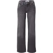 ONLY Straight-Jeans "ONLJUDY-O LW WIDE LEG DNM TAI850 NOOS" in dunkler Waschung, gerade Form, niedrige Leibhöhe