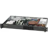 Supermicro CSE-510-203B SuperChassis 510-203B Computer-Gehäuse Rack Black 200 W