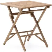 Natur24 Klapptisch Dandara 66 x 66 x 75 cm Akazienholz Natur