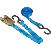 Kerbl Zurrgurt, zweitlg., 4 mtr. mit Ratsche, m. PVC S-Haken, 800kg