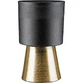 Casablanca by Gilde Tischvase "Übertopf zylindrisch Nama schwarz", schwarz, B:22cm H:34cm T:22cm Ø:22cm, Aluminium, Vasen, Tischvase