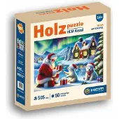 Hcm kinzel Holzpuzzle - Am Nordpol 505 Teile