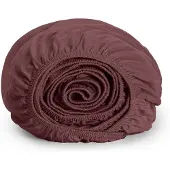 Yumeko Spannbettlaken Jersey Baumwolle 160x200 Rosa - Eco, Bio & Fairtrade