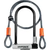 Kryptonite U Kryptolok Standard-Schlüsselschloss + Kabel