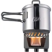 Esbit Trockenbrennstoff Kochset 0.585 L Edelstahl
