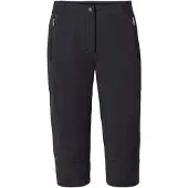 Vaude Women's Farley Stretch Capri III, Wanderhosen, Damen, schwarz
