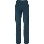 Vaude Damen Reißverschluss-Hose Farley Stretch Capri III
