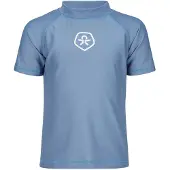 Color Kids - Kid's T-Shirt Solid - Lycra Gr 92 blau