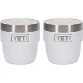 Yeti Rambler Stackable Espresso Cups 4oz, White, stapelbare Thermotasse, 118 ml