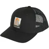 Picture Organic Clothing Kuldo Trucker Cap black - Größe One size SB0268