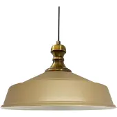 Bamyum Beige Asletl-Knob Industrie Pendelleuchte, 41 cm Moderne Metall Lampe