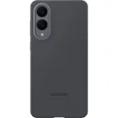 Samsung Original Galaxy S25 Edge Hülle - Silikon - Backcover/Soft Case - Schwarz