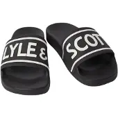 Lyle & Scott Badesandalen Schwarz