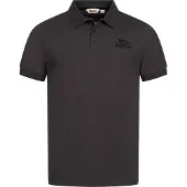 Lonsdale Herren Poloshirt normale Passform LAMBSTON Anthracite/Black XL