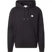 Calvin Klein Jeans Schwarzes Baumwoll-Sweatshirt für Männer