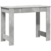vidaXL Schreibtisch Betongrau 100x45x75 cm Holzwerkstoff