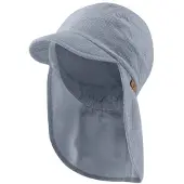 Sterntaler Schirmmütze mit Nackenschutz Struktur graublau 1522510_318
