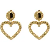24Kae 42405Y Goldene Damenohrringe