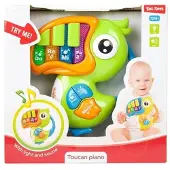 Toi-Toys Baby Piano Tukan Licht und Ton 1j+