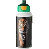 Mepal Trinkflasche für Kinder Pop-Up Campus Wild Tiger 400 ml