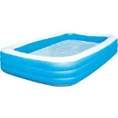 Bestway Family Pool 305 x 183 x 56 cm, hellblau, eckig